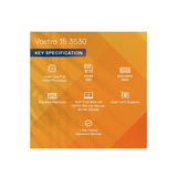Dell Vostro 3530 Laptop, Intel Core i5-1335U(13th Gen) Processor, 8GB RAM, 512GB SSD, Intel UHD Graphics, 15.6″ FHD 120Hz Display