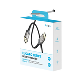 Pawa El-Caro Series Braided HDMI to HDMI 8K Cable 3M Black