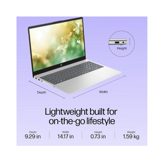 HP 15-FD0033NE – Intel Core i3-13th Gen, 8GB / 512GB (NVMe M.2 SSD) 15.6 Inches Display