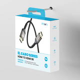 Pawa El-Caro Series Braided HDMI to HDMI 8K Cable 5M Black