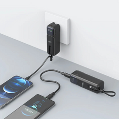 Pawa Hybrid 2in1 Charger & Powerbank 5000mAh-Black