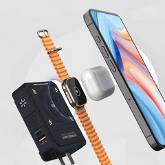 Pawa Hybrid Mag Magsafe Powerbank & Charge 10000mAh 20w-Black