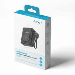 Pawa Hybrid Mag Magsafe Powerbank & Charge 10000mAh 20w-Black