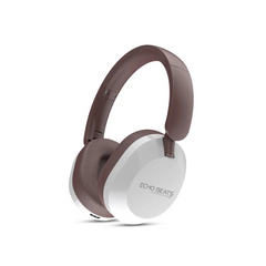 Pawa Echo Beats Wireless Headphone 5.4v -Brown & Silver