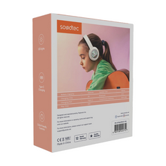 Porodo Moose Wireless Kids Headphone - Pink