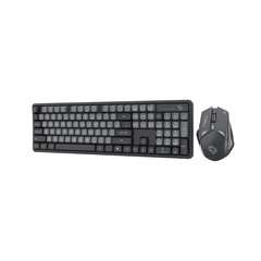 Porodo Gaming 2.4G and BT Keboard with Mouse DPI 1600 - Grey/A