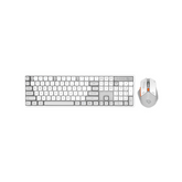 Porodo Gaming 2.4G and BT Keboard with Mouse DPI 1600 - White/A