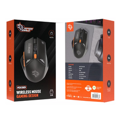Porodo Gaming 2in1 2.4G Wireless Mouse DPI 1600 - Black