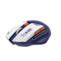 Porodo Gaming 2in1 2.4G Wireless Mouse DPI 1600 - Blue