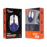 Porodo Gaming 2in1 2.4G Wireless Mouse DPI 1600 - Blue
