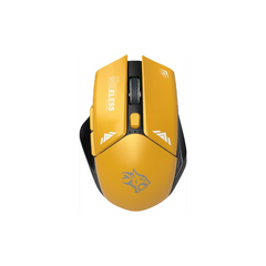 Porodo Gaming 2in1 2.4G Wireless Mouse DPI 1600 - Yellow