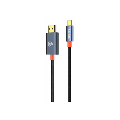 Porodo Woven Cable Type-C to HDMI - Black