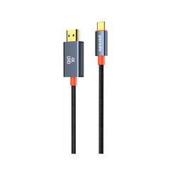 Porodo Woven Cable Type-C to HDMI - Black