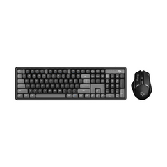 Porodo Gaming 2.4G and BT Keboard with Mouse DPI 1600 - Grey/B