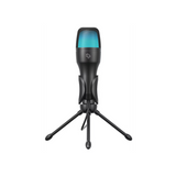 Porodo Gamig Pdx551 Condenser Microphone Streaming,Podcasting,Recording-Black