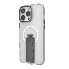 Levelo Morphix Magsafe Grip Case For iphone 16 Pro Max - Grey