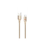 Porodo Usb-A To Usb-C Led Light Cable 1.2M-Gold