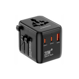 Porodo Universal Travel GaN Quick Charger-Black