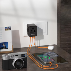 Porodo Universal Travel GaN Quick Charger-Black