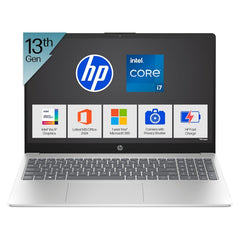 HP 15-FD0144NE – Intel core i7-13th Gen, 16GB / 512GB (NVMe M.2 SSD) 15.6 Inches Display / DOS