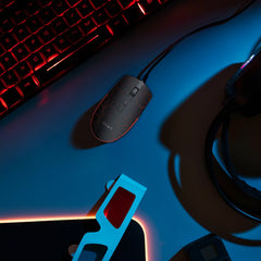 Pawa Wired Gaming Mouse With 1600DPI-Black