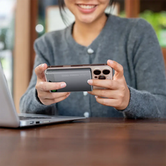 Porodo SlimMag 10000mAh Magnetic Power Bank - Gray