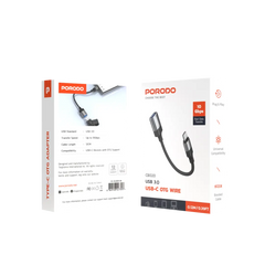 Porodo USB-C OTG Wire - Black