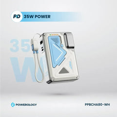 Powerology 10000mAh Wall Charger MagSafe Power Bank