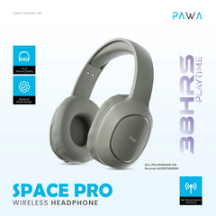 Pawa Space Pro Wireless Headphone - Olive Green