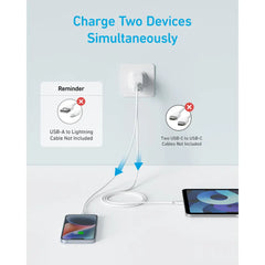 Anker Charger Powerport 20W USB C Gan Charger A2348