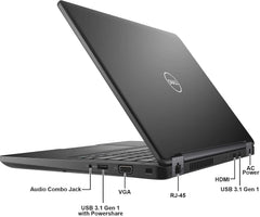 Dell Latitude 5490 Laptop 14 Inches Size – Intel Core i7 – 8th Gen -8 Gb Ram, 256 Gb SSD – 3 Months Warranty