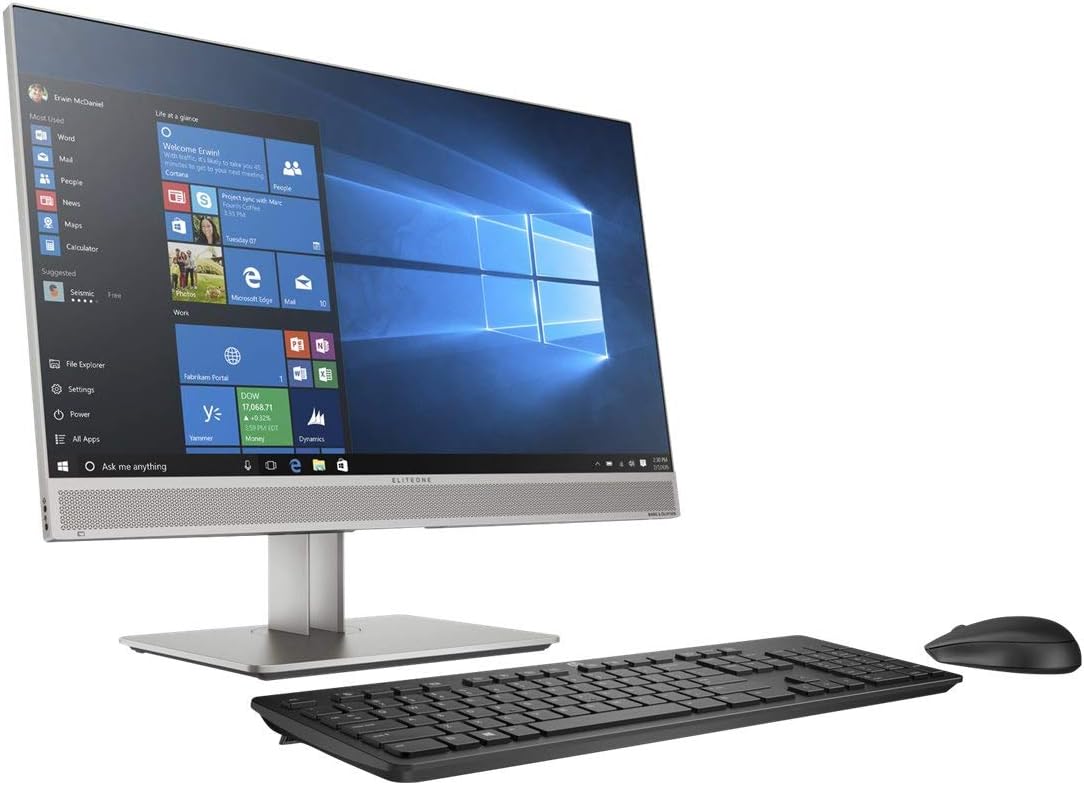 HP EliteOne 800 G5 All-in-One PC, 23.8″ FHD IPS Display Intel Core i5-9th Gen, 8 GB Ram, 256 Gb SSD – 3 Months Warranty