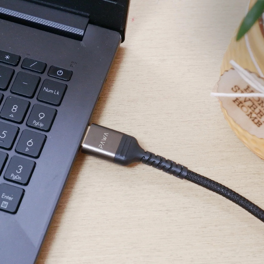 Pawa El-Caro Series Braided HDMI to HDMI 8K Cable 5M Black