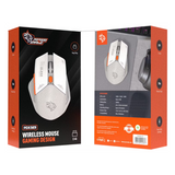 Porodo Gaming 2in1 2.4G Wireless Mouse DPI 1600 - Grey