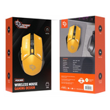 Porodo Gaming 2in1 2.4G Wireless Mouse DPI 1600 - Yellow