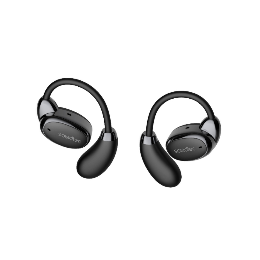 Soundtec By Porodo Aero Tune Open Wearable Earbuds Black