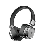 Porodo Soundtec Vintage Wireless ENC Headphone- Black/Silver