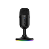 Porodo Gaming Pdx550 Omni-Directional Usb Microphone Stream Conference Podcast-Black