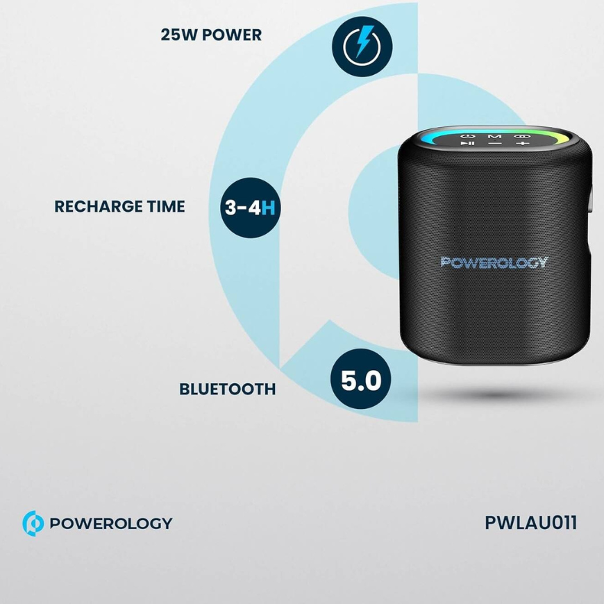 Powerology Portable Loud Speaker 25W PW011