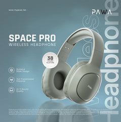 Pawa Space Pro Wireless Headphone - Olive Green