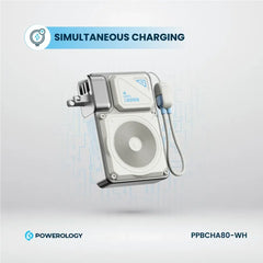 Powerology 10000mAh Wall Charger MagSafe Power Bank