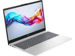HP OmniBook 3 NGAI 15-fn0008ne Laptop, Ryzen AI 5, 24 GB Ram, 1TB SSD, 15.6 inch FHD, Windows 11 Home, – Silver – 1 Year Warranty