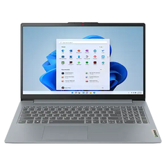 Lenovo IdeaPad Slim 3-15ABR8 Laptop, AMD Ryzen 5, 15.6", 16 GB RAM, 512 GB SSD, 2 Gb AMD Radeon Graphics, Windows 11 Home, - Arctic Grey - 1 Year Warranty